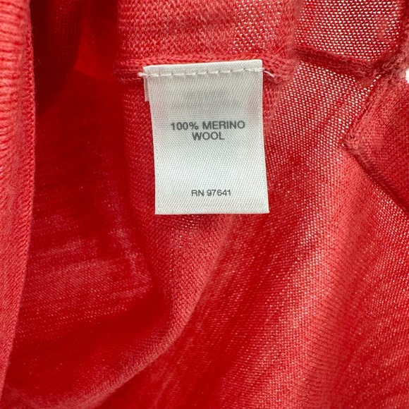 J. Jill size XS merino wool 3/4 sleeve light weight sweater top shirt tunic - Picture 8 of 8